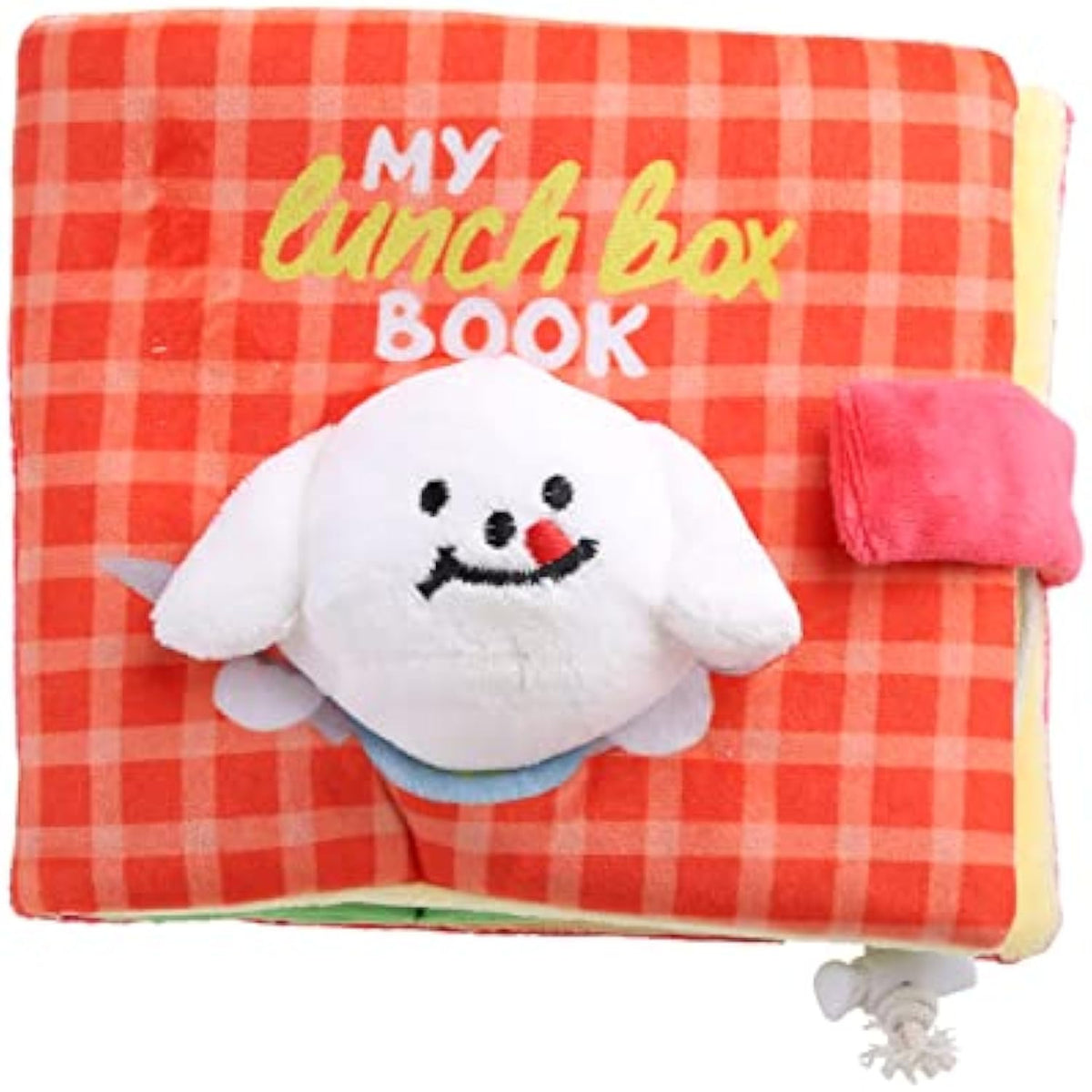Couverture à carreaux du livre de fouille pour chien