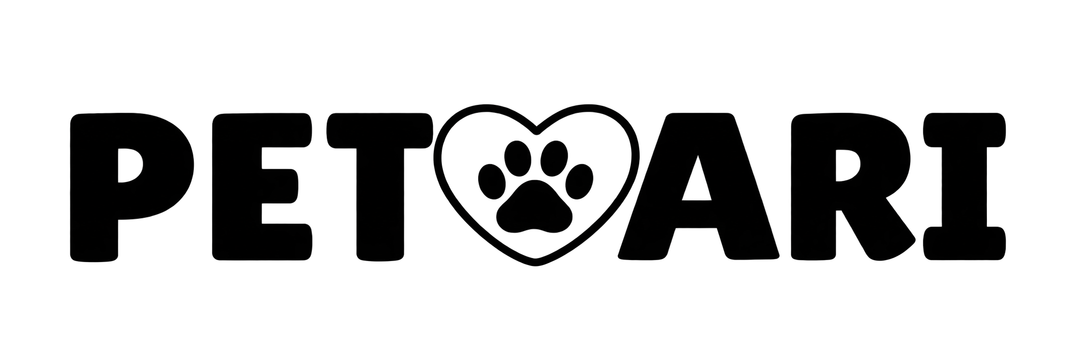 PETVARI — logo patte et cœur